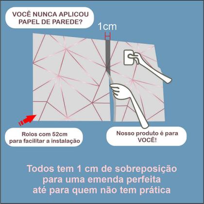 Imagem de Papel De Parede Adesivo Mini Corações Verde Menta Bebê 3M