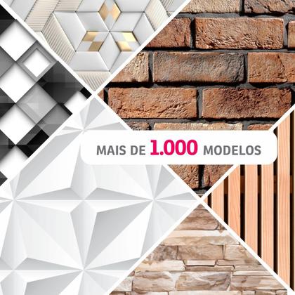 Imagem de Papel de Parede Adesivo Ripas de Madeira Natural Ripado Rolo 10m Lavável Autocolante