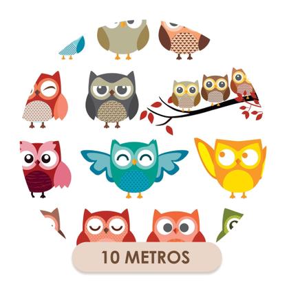 Imagem de Papel De Parede Adesivo Safari Animais Bicho Quarto Bebê            