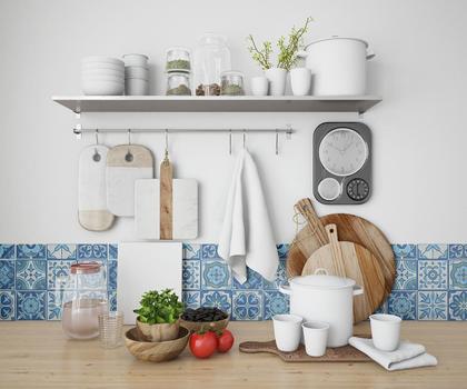 Imagem de Papel De Parede Adesivo ulejo Arabesco Tons De ul 2,80M