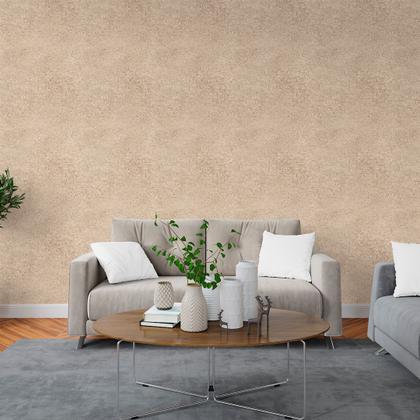 Imagem de Papel de Parede Adesivo Vinil Cimento Queimado Areia