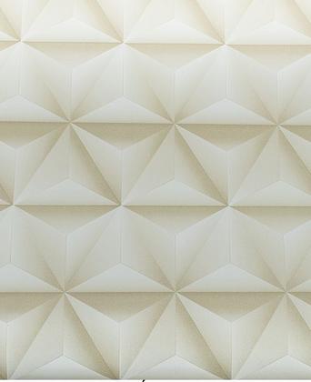 Imagem de Papel De Parede Adesivo Vinílico Geometrico 3d - 45 Cm X 10 Ms