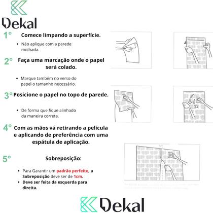 Imagem de Papel De Parede Azulejo Clássico Azul - 3,00x0,50m