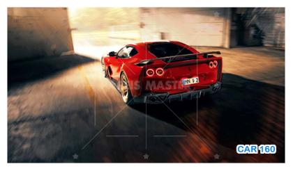 Imagem de Papel De Parede Carro Ferrari Vermelha Garage 3,5M Car160