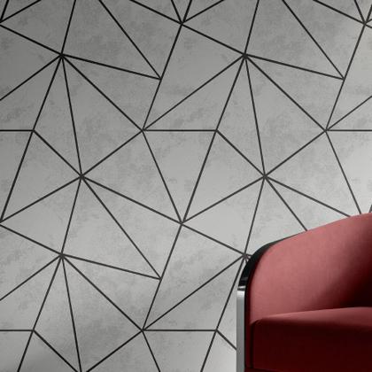 Imagem de Papel de Parede Decorativo Adesivo Autocolante Zara Marmore Concreto