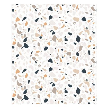 Imagem de Papel de Parede Decorativo Terrazzo Bege - Adesivo Autocolante 3M