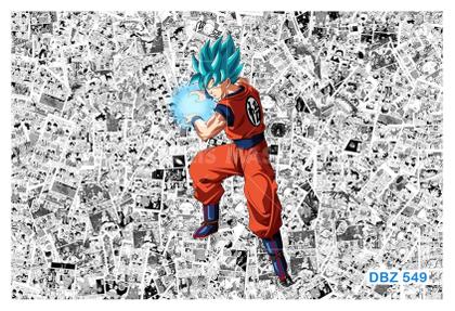 Imagem de Papel De Parede Dragon Ball Goku Página Manga 3,5M Dbz549