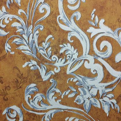 Imagem de Papel de Parede Grace 4 Damask Laranja GR400803R