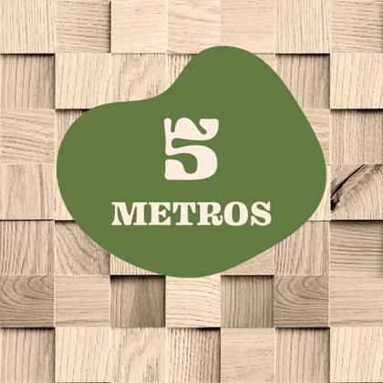 Imagem de Papel de Parede Lavável Adesivo Estilo Cubo De Madeira Natural