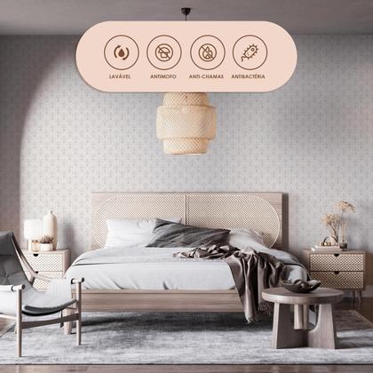 Imagem de Papel De Parede Vinílico Provençal Clássico Sala Quarto 5m