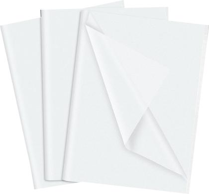 Imagem de Papel de Seda 100% Celulose 50x70 cm Branco 200 unidades
