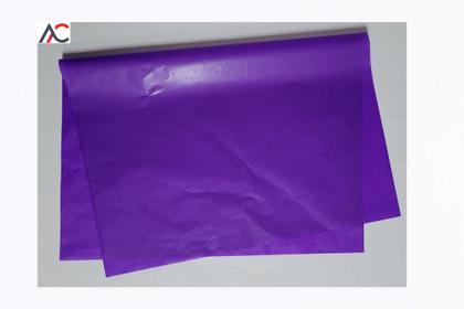 Imagem de Papel de seda 50x70 roxo ac23 - pacote com 100 folhas