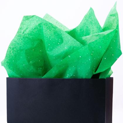 Imagem de Papel de seda MR FIVE 30 folhas verde com glitter 50x70cm