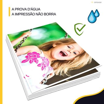 Imagem de Papel Fotográfico 180g Brilhante Glossy  A4 100 Folhas