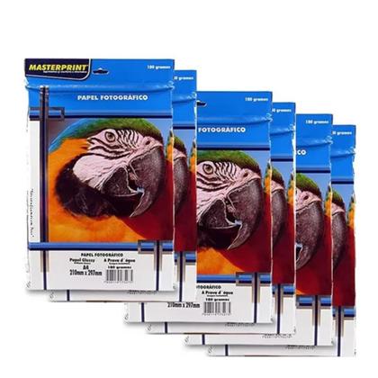 Imagem de Papel Fotográfico A4 Glossy 180g 300 Folhas Masterprint