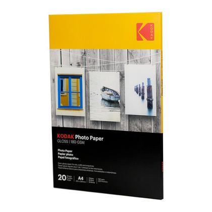 Imagem de Papel Fotográfico A4 Kodak A4 180g Gloss 100 Folhas