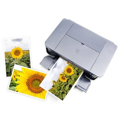 Imagem de Papel Fotográfico Dupla Face A4 220g Glossy Branco Brilhante Masterprint com 20 Folhas