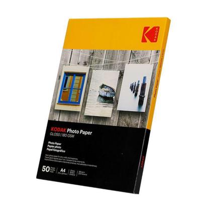 Imagem de Papel Fotográfico Kodak A4 180g Gloss 50 Folhas