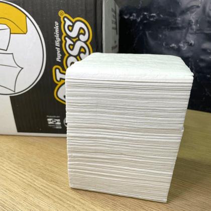 Imagem de Papel Higiênico Interfolhado Cai-Cai folha dupla Ness com 6.000 folhas