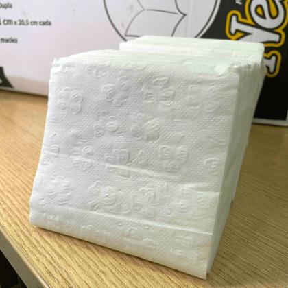 Imagem de Papel Higiênico Interfolhado Cai-Cai folha dupla Ness com 6.000 folhas