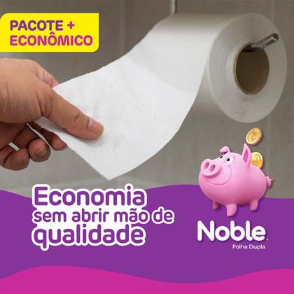 Imagem de Papel Higienico Noble Folha Dupla 20M 16 Rolos