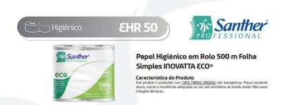 Imagem de Papel Higiênico Rolão Folha Simples Inovatta 8X500 Metros