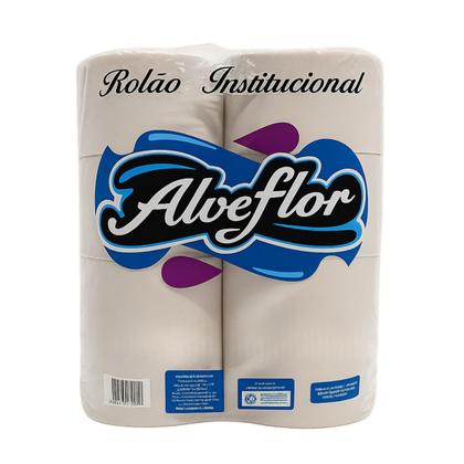 Imagem de Papel Higiênico Rolão Institucional Alveflor 600mts