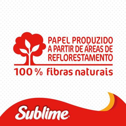 Imagem de Papel Higiênico Sublime Folha Simples 30 Metros 12 Unidades