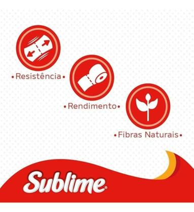 Imagem de Papel Higiênico Sublime Folha Simples 30 Metros