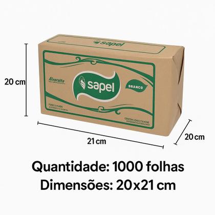 Imagem de Papel Interfolhado Branco Unidade