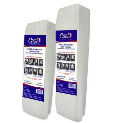 Imagem de Papel Isolmanta sem tiras autocolantes para Mechas luzes e Reflexos - Santa Clara