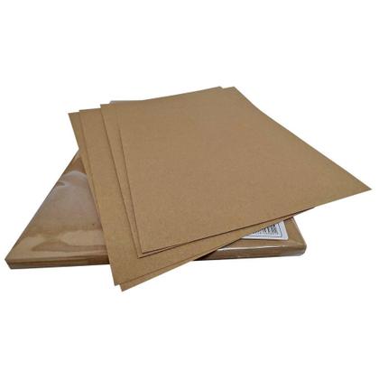 Papel Kraft A4 180g Pardo Natural Masterprint com 50 Folhas Imagem de Papel Kraft A4 180g Pardo Natural Masterprint com 50 Folhas