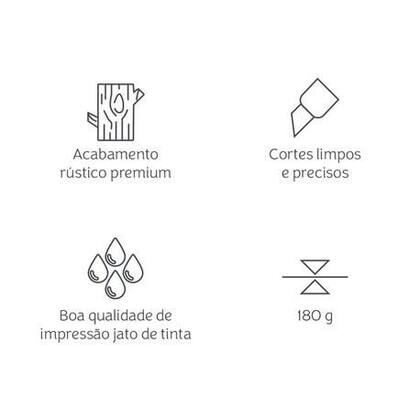 Imagem de Papel Kraft Mimo - 30,5 x 30,5 cm - 180 gr - 20 unds