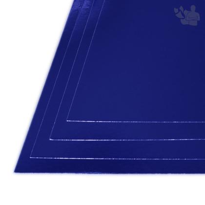 Imagem de Papel Laminado Azul 250g A4 10 Folhas