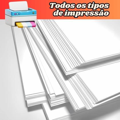 Imagem de Papel Offset 120g A5 148x210mm Branco Marpax 100 fls