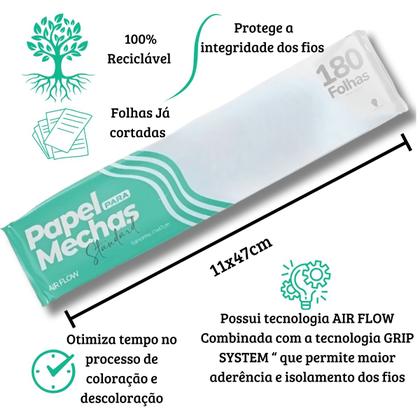 Imagem de Papel para Mechas Standard Reflexo e Coloração  11x47 1080und