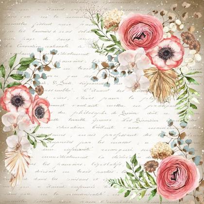 Imagem de Papel para Scrapbook Sandra Família Arte Fácil Home Sweet Home 3 - SC-821