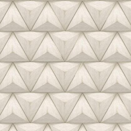 Imagem de Papel Parede Textura Triângulos Claro 3D Adesivo Sala Quarto