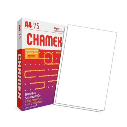 Imagem de Papel Sulfite Oficio Chamex A4 Office 500F 75g