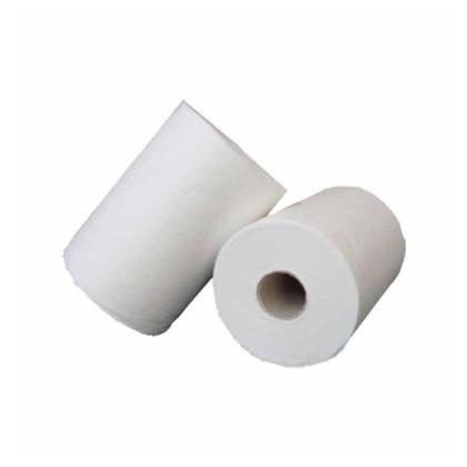 Imagem de Papel Toalha bobina 20x200 C/6 Unidades 100% Celulose 1 Linha Bia Paper Branco Isapel