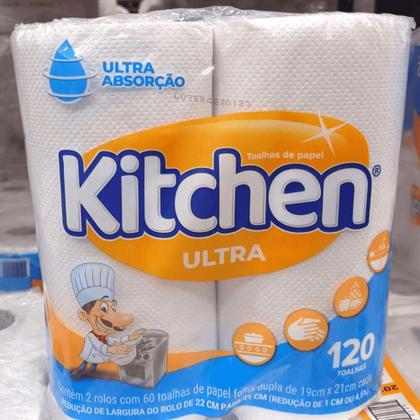 Imagem de Papel Toalha para cozinha Kitchen com 2 rolos