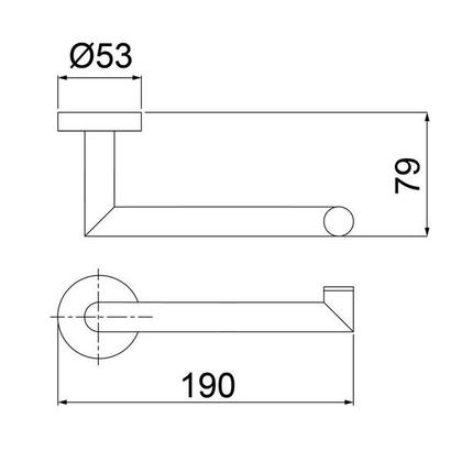 Imagem de Papeleira Lorenzetti Loren Loft 2020 C82  Chrome  7048639
