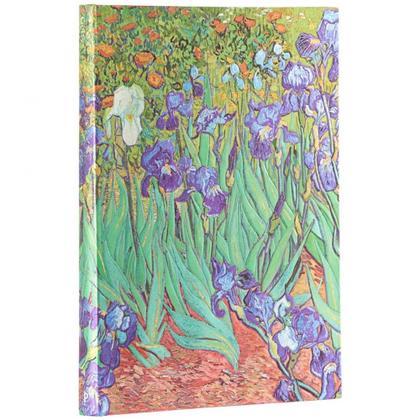 Imagem de Paperblanks Van Gogh's Irises Grande Capa Dura Sem Pauta
