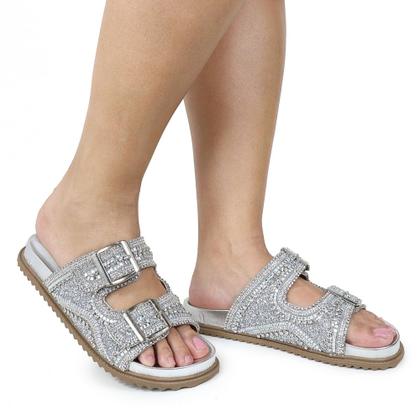 Imagem de Papete Feminina ADELAIDE com Pedraria e Brilhos