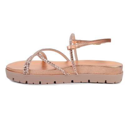 Imagem de Papete Feminina Via Marte Rouge Bronze - 102-007-01