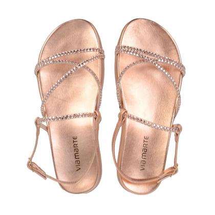 Imagem de Papete Feminina Via Marte Rouge Bronze - 102-007-01