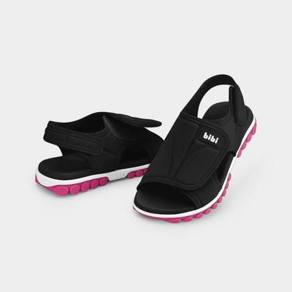 Imagem de Papete Infantil Bibi Summer Roller Sport 2.0 Preta com Rosa 1240043
