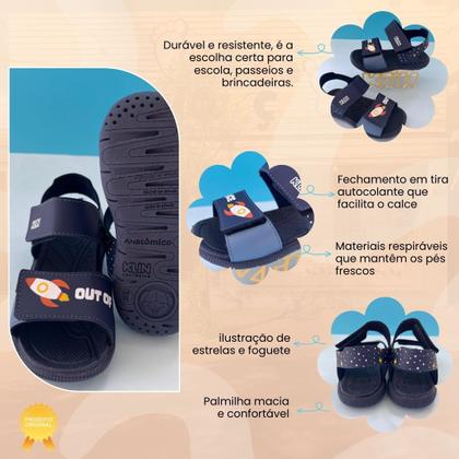 Imagem de Papete Infantil Klin Tic Tac Menino Estilo e Conforto