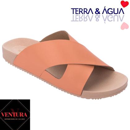 Imagem de Papete  terra e água canoa chinelo sandalia slide