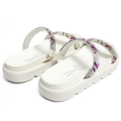 Imagem de Papete Vizzano Feminina Strass Brilho Tratorada Original